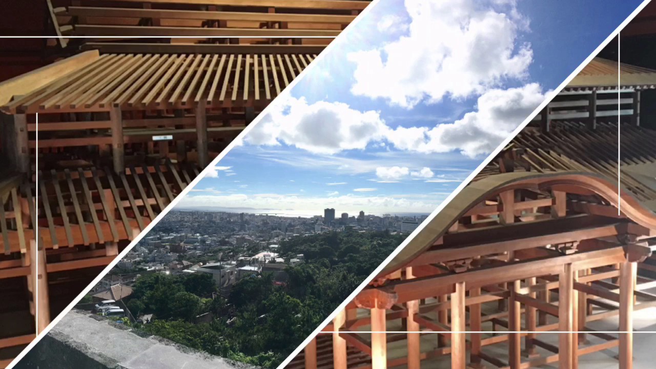 Shurijo Castle travel. Japan 2017.