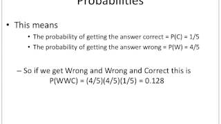5.3 Binomial Probabilities Part 1