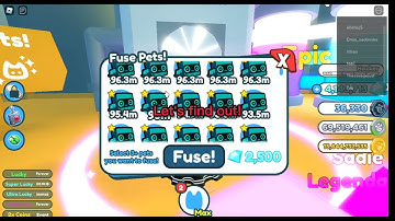 What happens when u fuse 3 rainbow happy computers