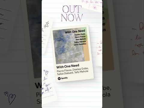‘With One Need’ is all yours and available to stream NOW on all digital platforms 🕊️🫶🌎🌍🌏🌱⚡️