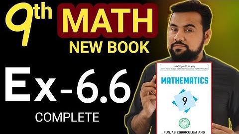 9th Math exercise 6.6 || class 9 mathematics new book Ex-6.6 || unit 6 trigonometry