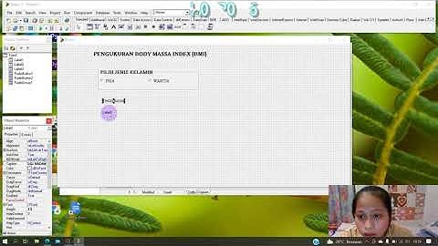 PENGUKURAN BODY MASS INDEX (BMI) MENGGUNAKAN SOFTWARE BORLAND DELPHI 7