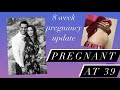 8 week pregnancy update VLOG | Bump Update | Taking family pics | Bloating / Swelling