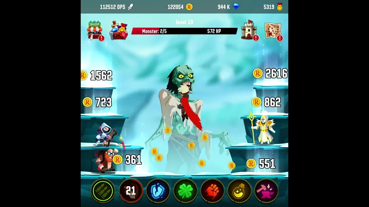 Monsters Crush MOD APK cover