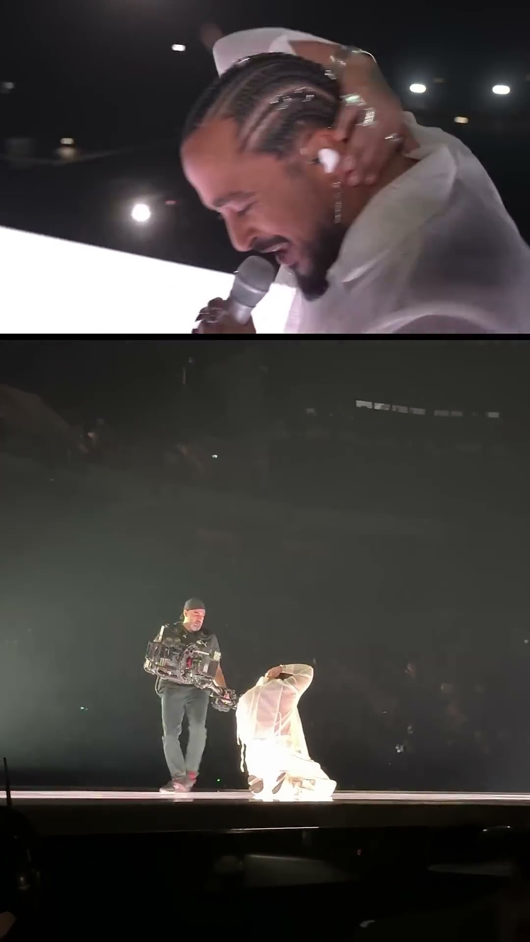 Le set-up versus le shot! ?? ? #Eurovision2024 #Slimane