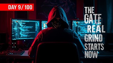 Day 9 / 100 Before GATE 2026 | The Real Grind Starts Now 🔥 #GATECSE