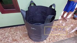 Planterbag 300 Liter Silinder Polybag 75x75 Cm Pot Durian