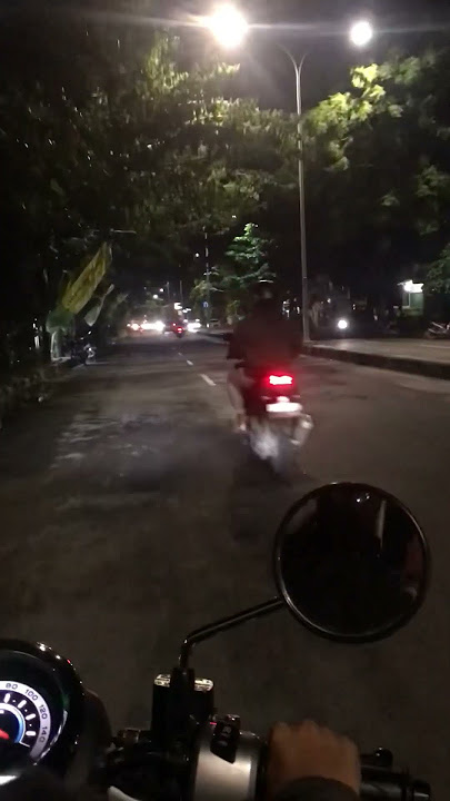 Mentahan video di jalanan malam hari | video prank dibonceng doi | story wa