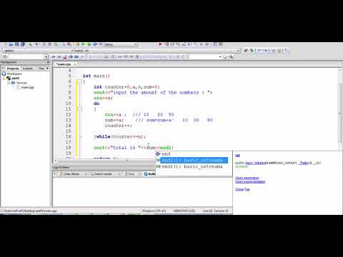 C++ Programming Tutorials - 16 - Do/While Statement - Average of n ...