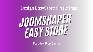 How to Design a Single Product Page in EasyStore (by JoomShaper) | SP Page Builder Tutorial
