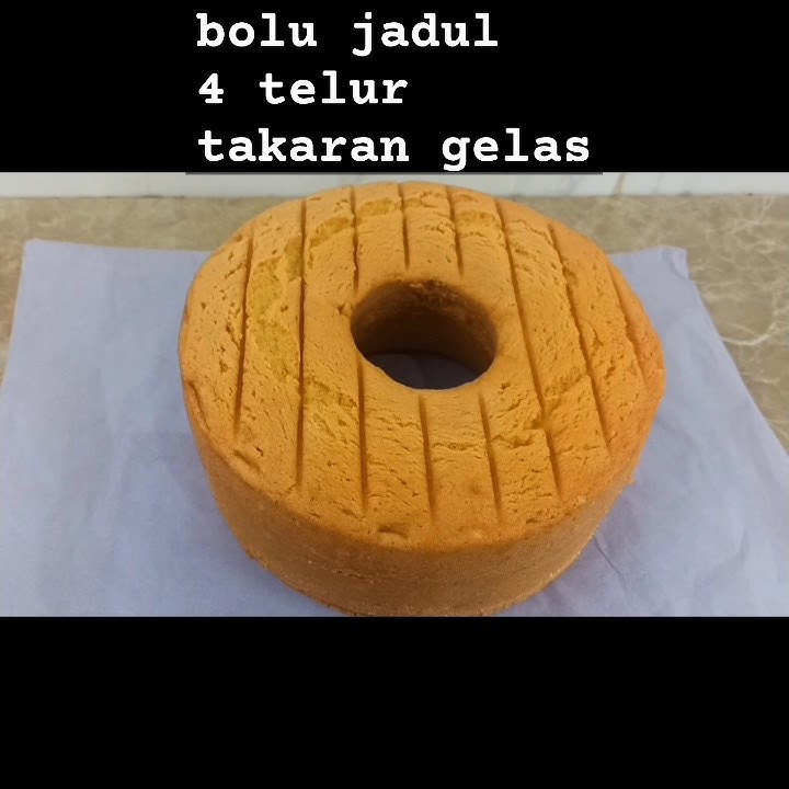 bolu panggang 4 telur empuk dan lembut