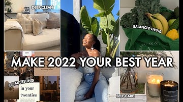 RESET FOR 2022: Healthy Habits, Goal Setting, Self-care, Decluttering + Prioritizing mental health!