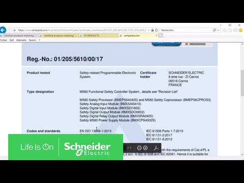 How to Search and Find a TÜV Certificate for Schneider Product | Schneider Electric Support