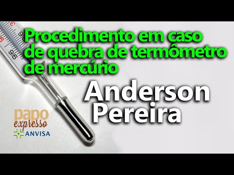 Vídeo: Como Tratar Um Apartamento Se Você Quebrar Um Termômetro