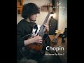 I tried playing Chopin on an archtop guitar
