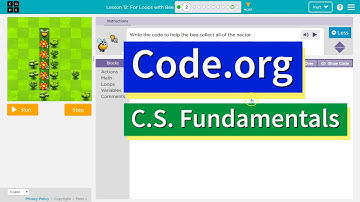 Code.org For Loops with Bee Part 2 | Answers Explained | Course F Lesson 15 | Express Lesson 22