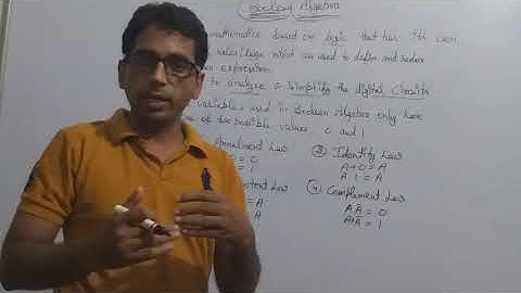 #Concept of Boolean Algebra||GATE||NET||PGT Computer Science in KVS||DSSSB||HSSC Screening Exam