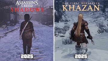 Assassin’s Creed Shadows vs The First Berserker: Khazan - Physics and Details Comparison
