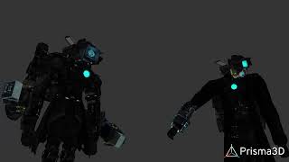 Prototype Titan Duo test (models credits: @Caiman_2044, skibidi soundwave by Meeleluigi)