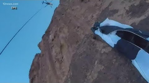 DPS releases video of BASE jumper rescue in Superstition Mountains