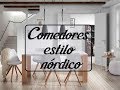 Comedores estilo nórdico