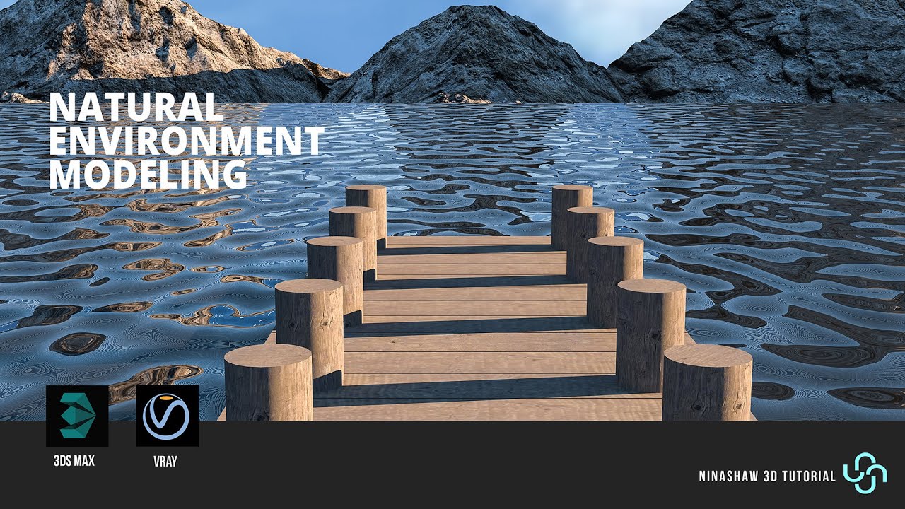 Natural Environment Modeling 3dsmax V Ray Tutorial Cgtrader