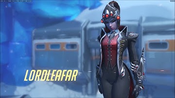 Widowmaker trick shot on 1v1