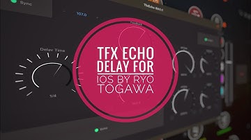 TfxEcho by Ryo Togawa: Fantastic Sounding BBD Delay for iOS
