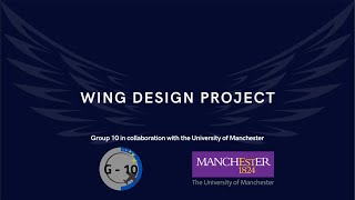 Wing Design Project Group 10 | University of Manchester