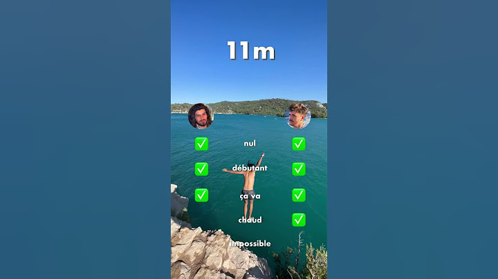 On saute dans l’eau #jeu #plonger