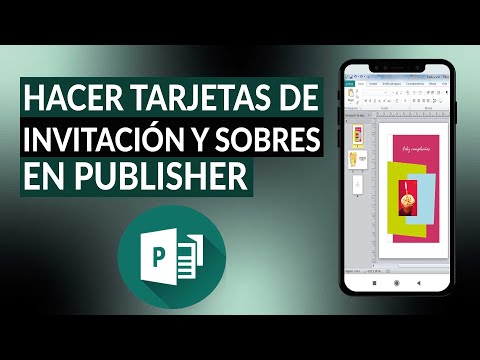 Cómo hacer una tarjeta de invitación y sobres en MICROSOFT PUBLISHER