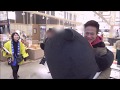 くまモン 太田さんに再会（かたらんねリハーサル 1/４）＠熊本駅20190314