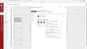 How to share a Panopto video
