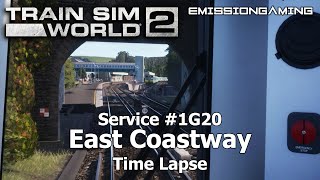 Service 1G20 - East Coastway - Time Lapse - Train Sim World 2