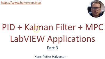 LabVIEW PID + Kalman Filter + MPC - Part3