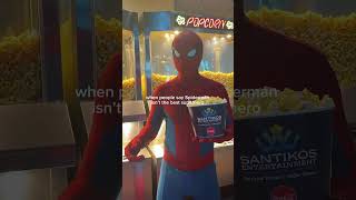When people say #spiderman isn’t the best superhero an we try not to freak out