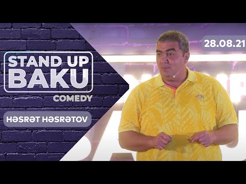 Stand Up Baku Comedy -  Həsrət Həsrətov  28.08.2021