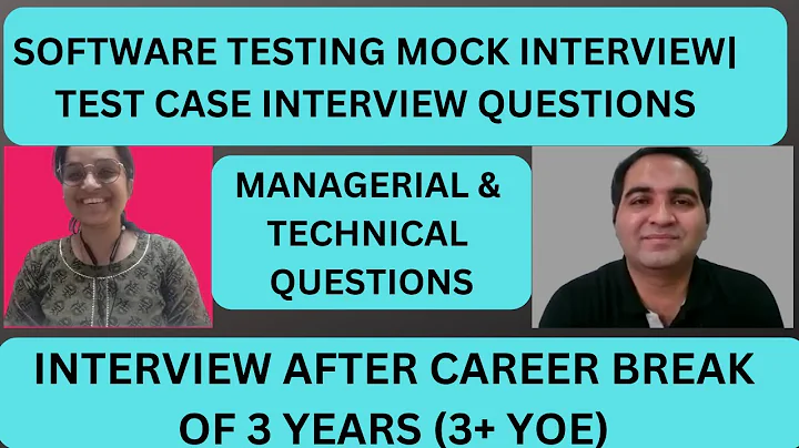 Software Testing Interview | Test Case Interview Questions - DayDayNews