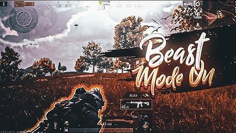 PUBG MOBILE MONTAGE × GANGSTA