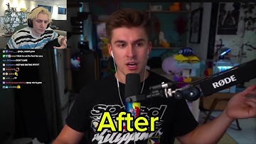 xQc Reacts to Ludwig Once Again Deleting & Editing Parts of his Video to Not Hurt Hasan