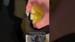 Drinkpod Frozay: Frozen Dessert Maker - Dairy-Free, Vegan Ice Cream, Soft  Serve Frozen Yogurt, Fruit Sorbet, and Sherbet Machine with Simple One Push