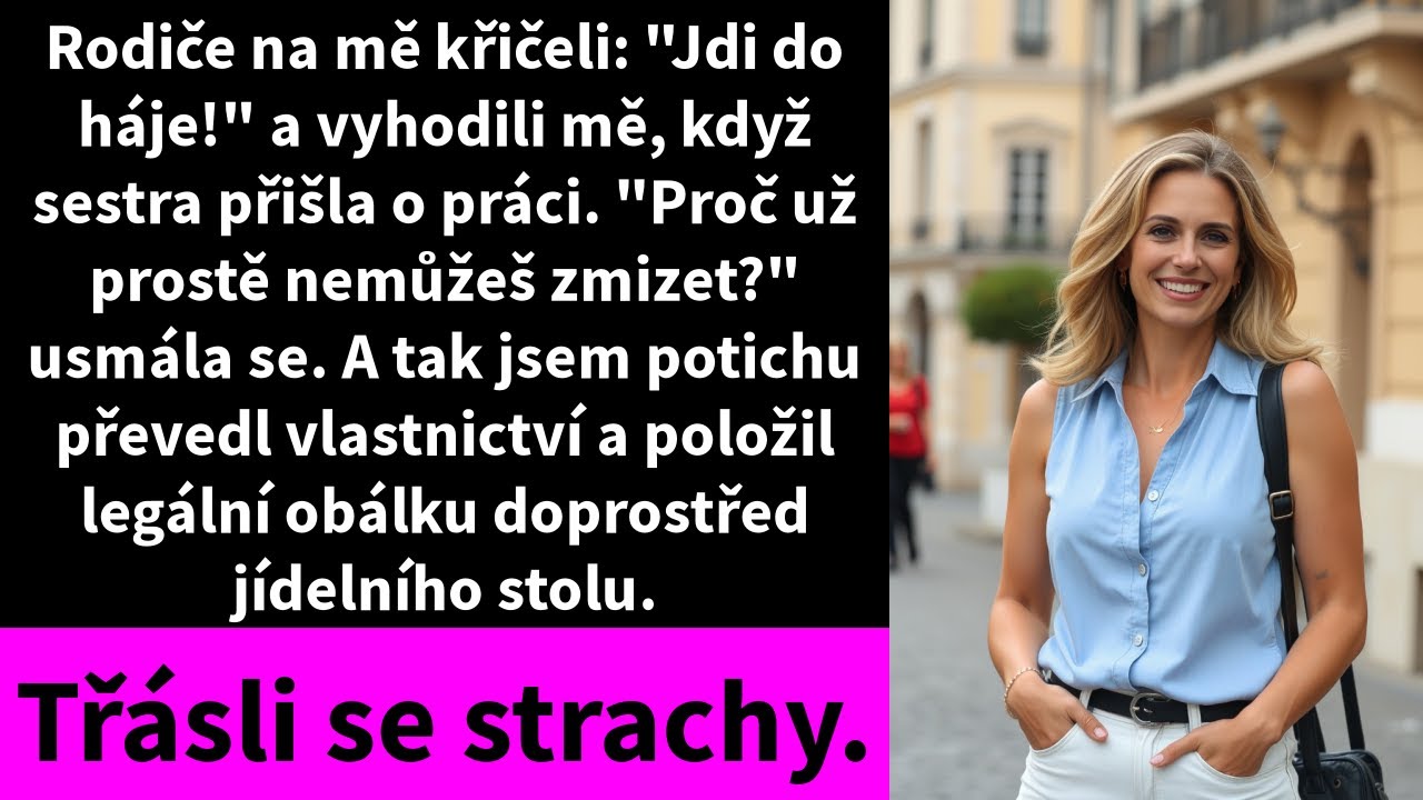 Rodiče na mě křičeli: 