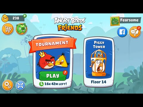 Angry Birds Friends Level 42 - 45 Levels // For Kids For All