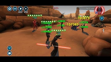 Darth Bane datacron vs Darth Vader oSavage - Grand Arena 3v3 -5/25/24
