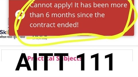 AITT 111 Exam Registration Issue Resolved || AITT 111 Fee Payment Issue