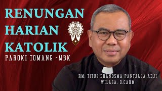 RENUNGAN HARIAN KATOLIK MINGGU 5 MEI 2024