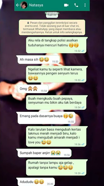 Chat gombalan maut bikin baper BARU KENAL