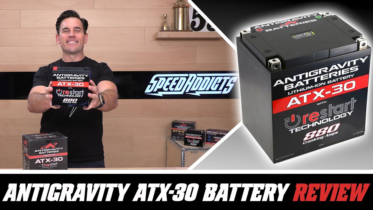 Antigravity ATX-30 Lithium Battery Review at SpeedAddicts.com