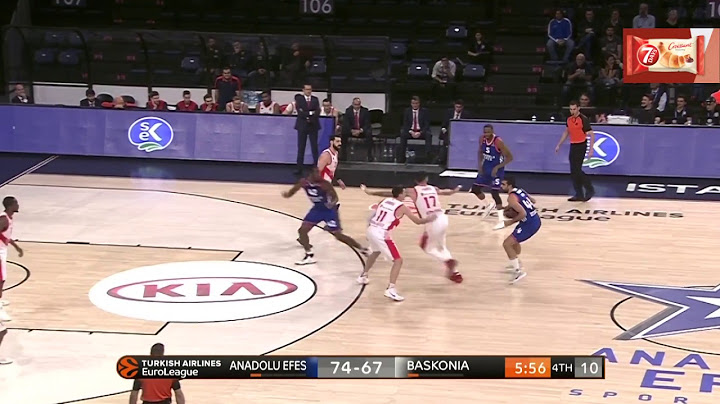 7DAYS Magic Moment Bryant Dunston Slam Dunk, Anadolu Efes