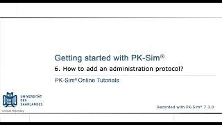 6. How to add an administration protocol in PK-Sim? screenshot 3